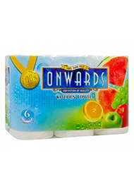 Onwards - Kitchen Towel 6 Rolls X 70Sheets